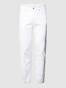 Christian Berg Men Slim fit jeans met labeldetail