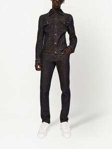 Dolce & Gabbana Jeans met logoplakkaat - Zwart