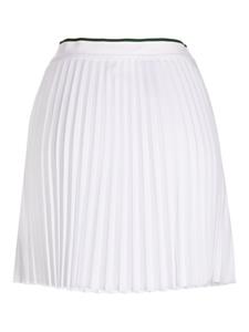 Lacoste Mini-rok met geborduurd logo - Wit