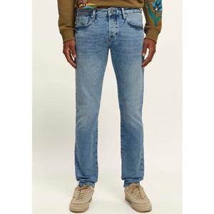 Scotch & Soda Slim-fit-Jeans "Ralston regular slim jeans,Blauw Breath", mit Faded-out Effekten