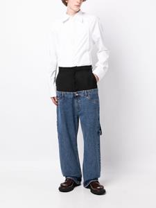 ROMEO HUNTE Hybrid Sag jeans met wijde pijpen - Zwart