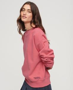 Superdry Vrouwen Essential Logo Sweatshirt Roze