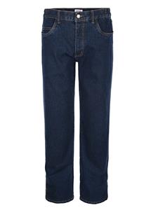 Roger Kent Jeans met elastische bandinzetten opzij  Dark blue