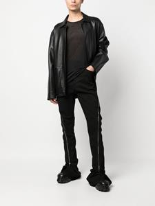 Rick Owens DRKSHDW Jeans met ritsdetail - Zwart