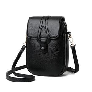 SHUNA Vintage Fashion Small Shoulder Bags for Women Retro PU Leather Crossbody Bag Phone Purse Messenger Bag Handbag Pouch