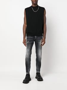 Dsquared2 Jeans met gebleekt effect - Zwart