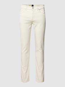 Boss Slim fit jeans in effen design, model 'Delaware'