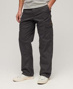 Superdry Mannen Vintage Baggy Cargobroek Zwart Grootte: 30/32