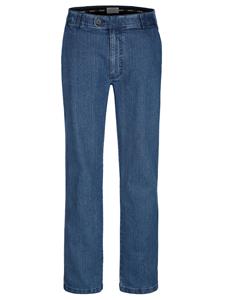 Roger Kent Jeans met comfortabele, elastische band binnenin  Blue stone