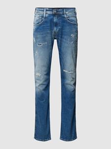 Replay Slim fit jeans in destroyed-look, model 'ANBASS'