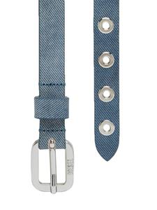 Diesel Leren gespriem - Blauw