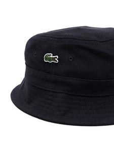 Lacoste Zonnehoed met logopatch - Blauw