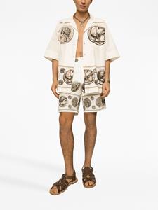 Dolce & Gabbana Shorts met print - Beige