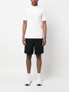 Emporio Armani Shorts met trekkoordtaille - Zwart
