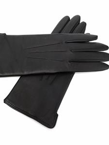 Aspinal Of London Handschoenen met kleurverloop en stiksel - Zwart