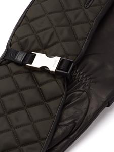 Prada Gevoerde handschoenen - Zwart