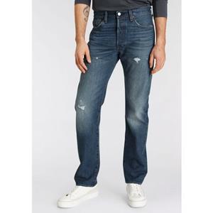 Levi's Destroyed jeans 501 VI'S ORIG met merklabel