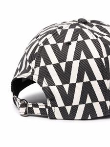 Valentino Honkbalpet met logo - Zwart