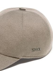 Zegna Oasi cashmere baseball cap - Beige