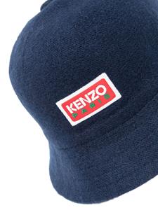 Kenzo Vissershoed met logoprint - Blauw