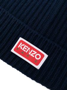 Kenzo Muts met logopatch - Blauw