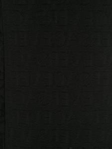 Versace Intarsia sjaal - Zwart