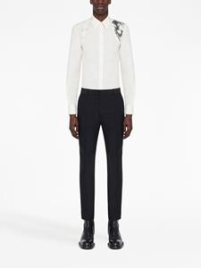 Alexander McQueen Slim-fit broek - Zwart