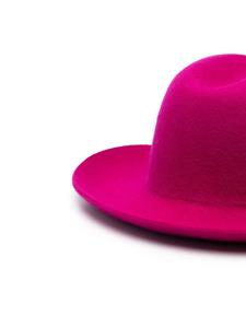 Ruslan Baginskiy Fedora hoed met geborduurd logo - Roze