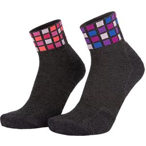Eightsox Dames Color Mid Merino 2-pak sokken