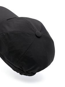 Moncler Honkbalpet met logopatch - Zwart