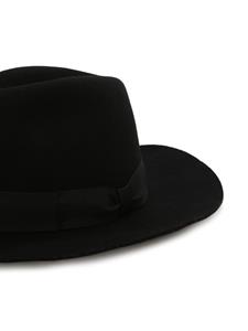 Dolce & Gabbana Fedora hoed van scheerwol - Zwart