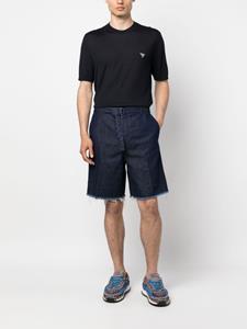 Lanvin Gerafelde shorts - Blauw