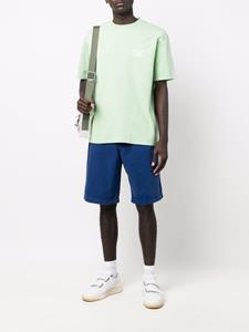 Kenzo Bermuda shorts met logopatch - Blauw