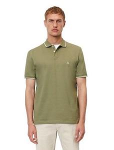 Marc O'Polo Marc OPolo Poloshirt "Polo shirt, short sleeve, slits at side, embroidery on chest", mit Logostickerei