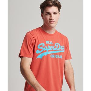 Superdry Bedrukt T-shirt met korte mouwen en ronde hals