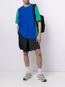 Fumito Ganryu Shorts met trekkoordtaille - Blauw