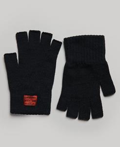 Superdry Vrouwen Workwear Gebreide Handschoenen Zwart Grootte: S/M