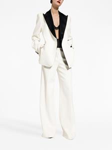 Dolce & Gabbana Blazer met enkele rij knopen - Wit