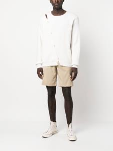 Costumein Bermuda shorts met elastische tailleband - Beige