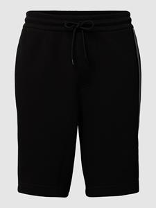 Boss Sweatshorts met galonstrepen, model 'Lamson'