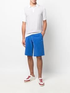 Zilli Bermuda shorts met trekkoord - Blauw