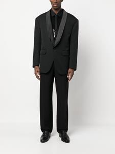 Dsquared2 single-breasted tuxedo jacket - Zwart