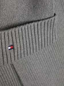 Tommy Hilfiger Muts en sjaal met geborduurd logo - Grijs