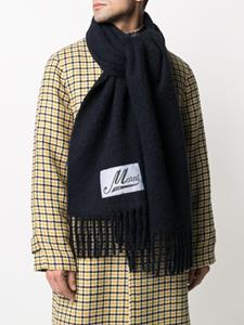 Marni Sjaal met logopatch - Blauw