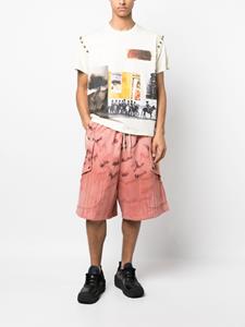 NAMESAKE Bermuda shorts met print - Roze