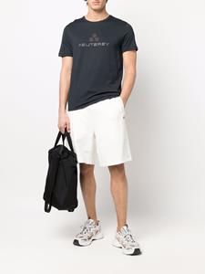 Peuterey Bermuda shorts met geborduurd logo - Wit