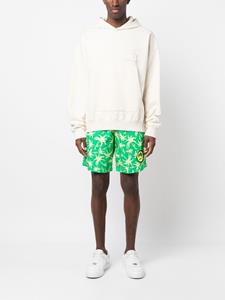 BARROW Shorts met palmboomprint - Groen