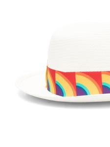 Borsalino Geweven hoed - Wit