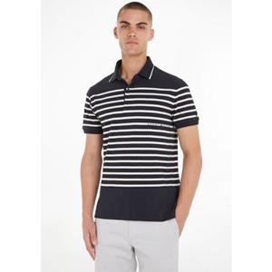 Tommy Hilfiger Poloshirt PLACED STRIPE POLO in gestreepte look