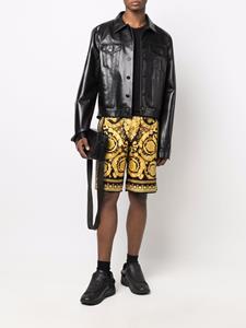 Versace Zijden shorts - Zwart